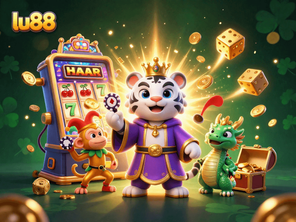 Watch lu88's exciting games come to life with vibrant characters and thrilling slot action.