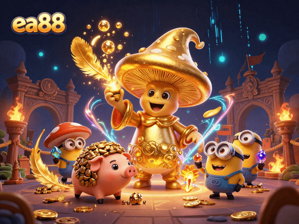 ea88 offers a magical casino experience with exciting treasures and a dynamic gaming atmosphere