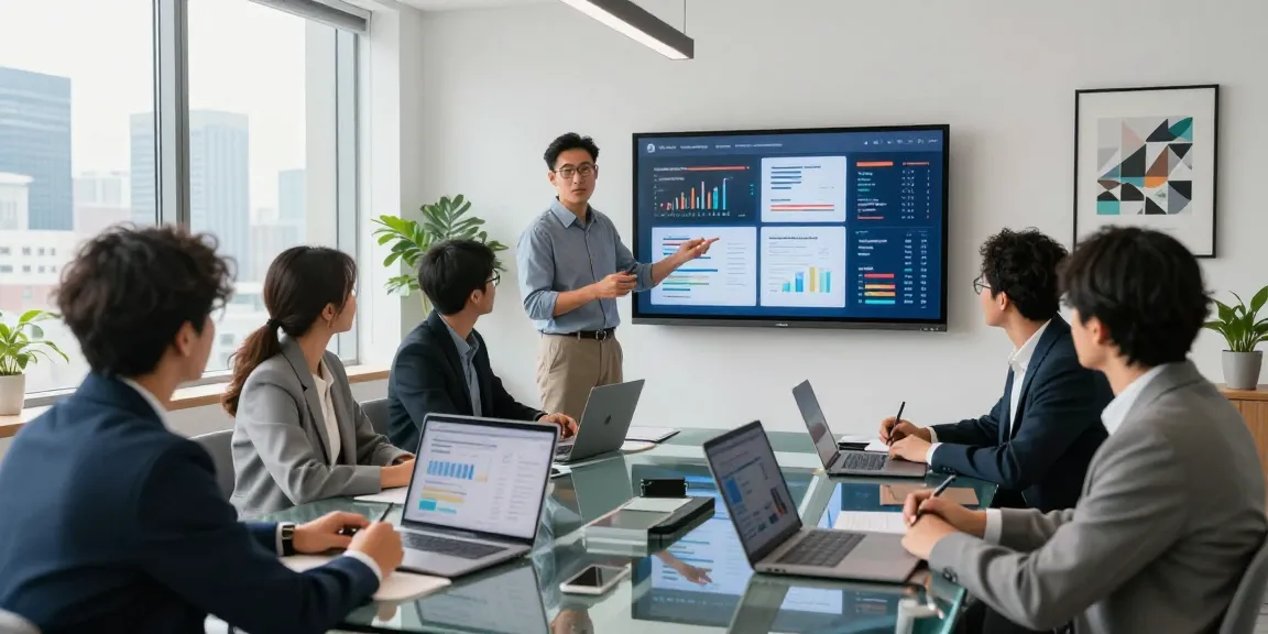 Dynamic team collaboration in a digital marketing agency Canada setting, showcasing innovation and teamwork.
