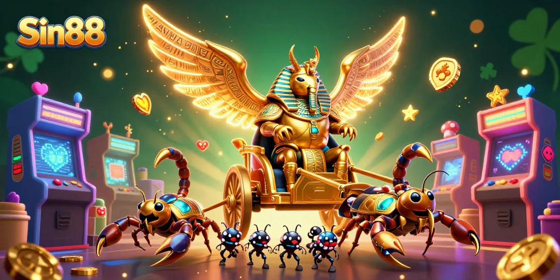 Experience thrilling casino action at Sin88 with 3D characters and dynamic game elements