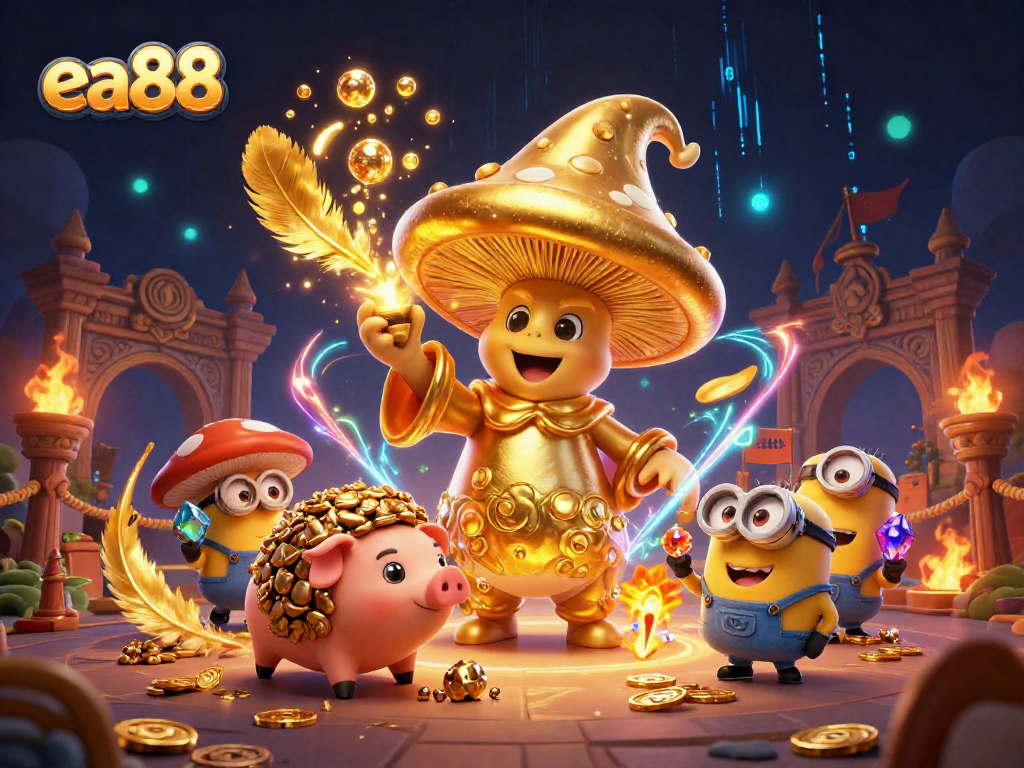 ea88 offers a magical casino experience with exciting treasures and a dynamic gaming atmosphere