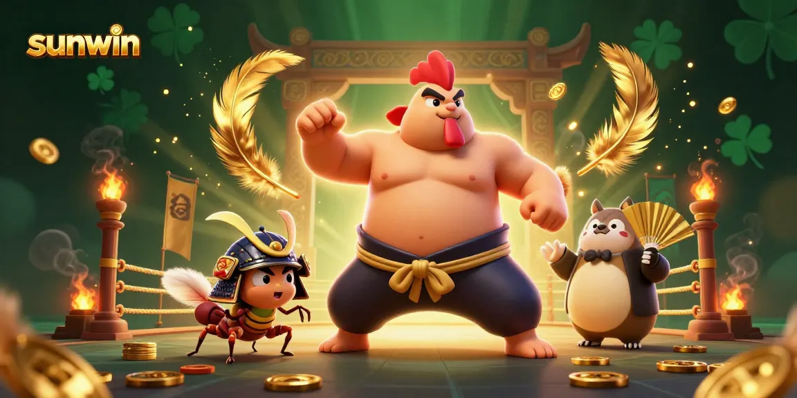 Experience thrilling gameplay with sunwin as powerful sumo wrestlers and samurai cricket take center stage.