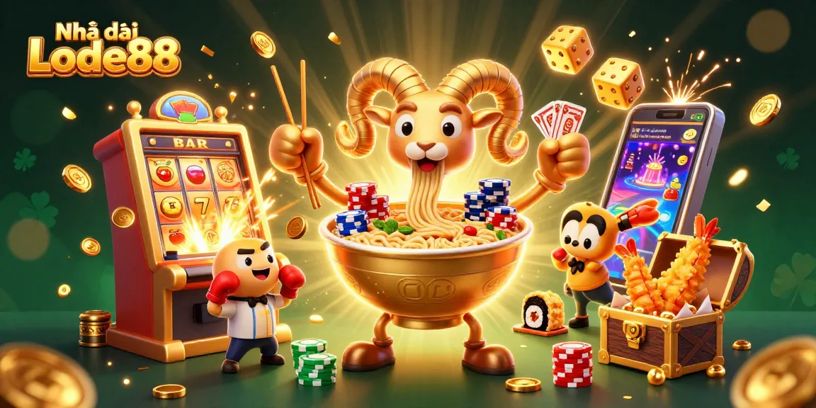 Engage with Nhà cái Lode88's vibrant casino experience featuring dynamic 3D characters and exciting game elements.