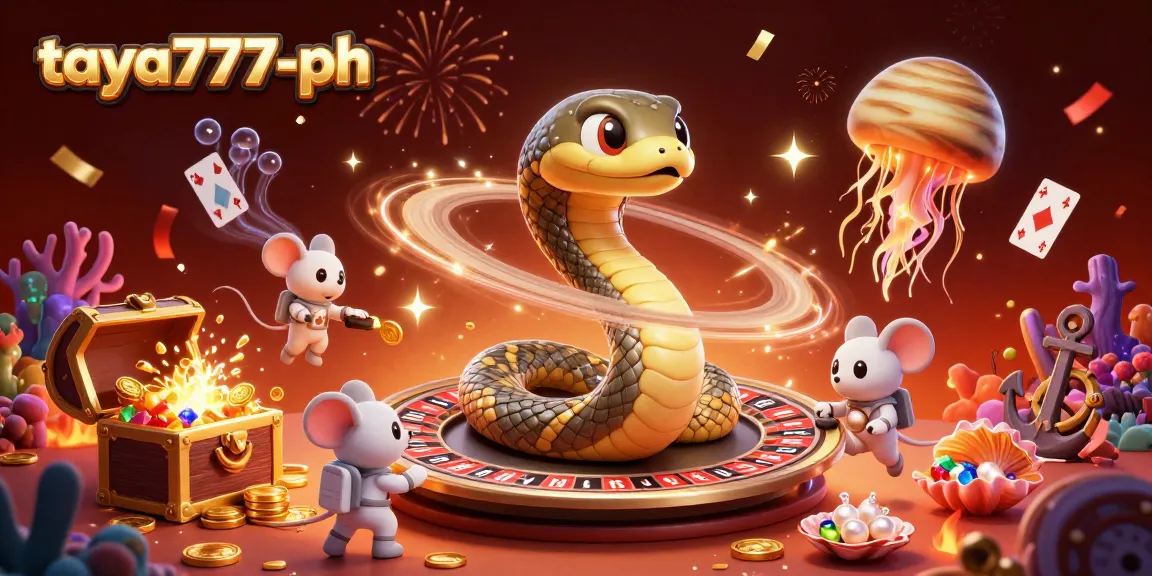 Engaging taya777-ph gaming scene with vibrant casino elements and animated characters showcasing a lively betting atmosphere.