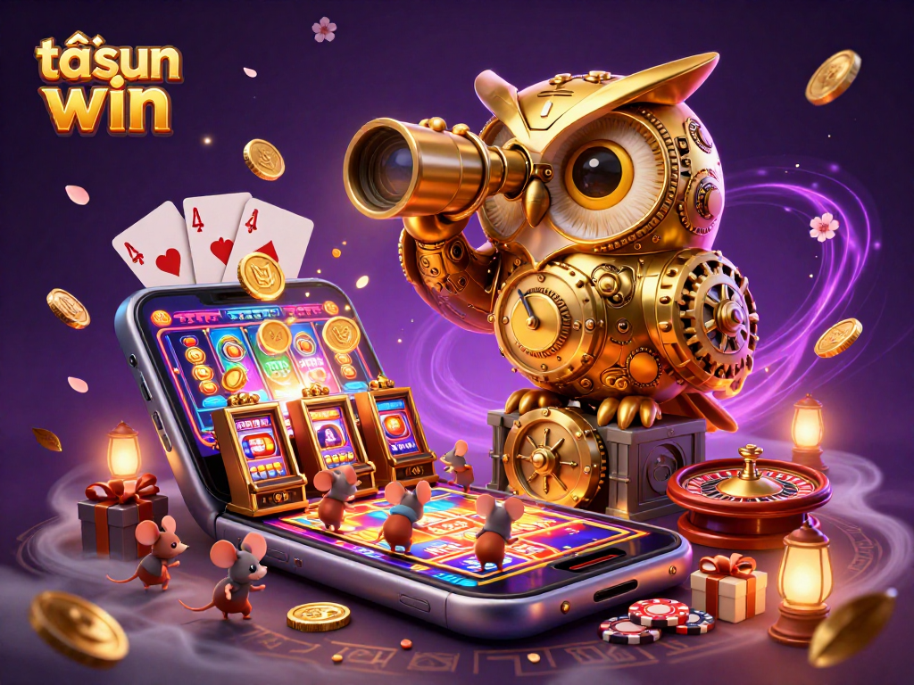 Engage with tải sun win and experience vibrant casino action featuring a clockwork owl and dynamic game elements.