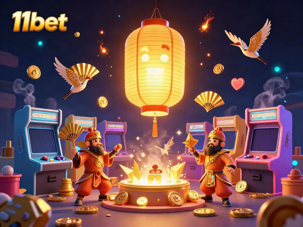 Experience thrilling action at 11bet with a colorful casino atmosphere filled with gaming excitement.