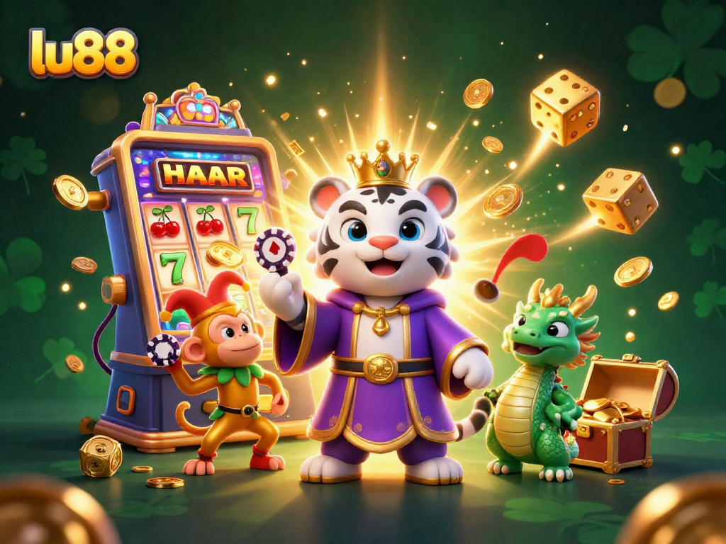 Watch lu88's exciting games come to life with vibrant characters and thrilling slot action.
