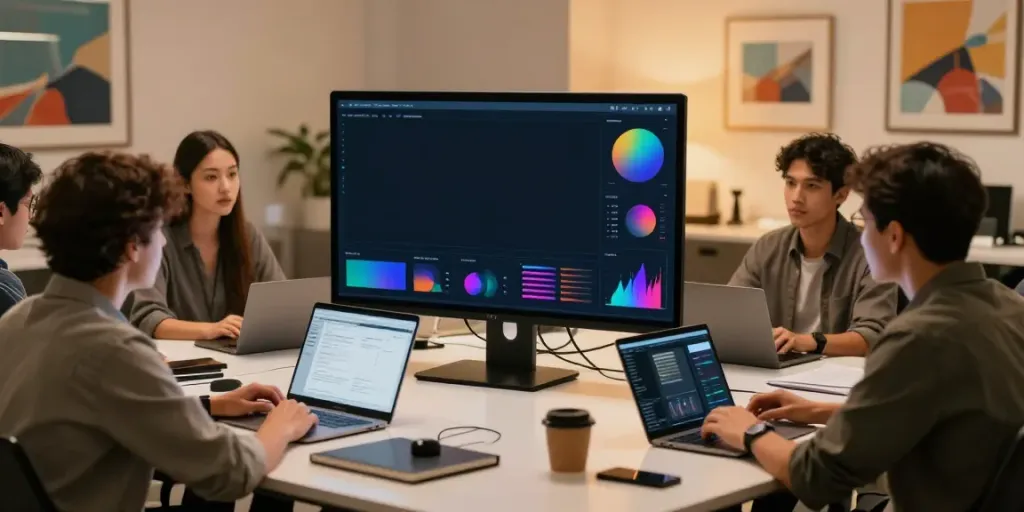 Plateforme de marketing d’influence analytics dashboard, showcasing innovative technology solutions in digital marketing.