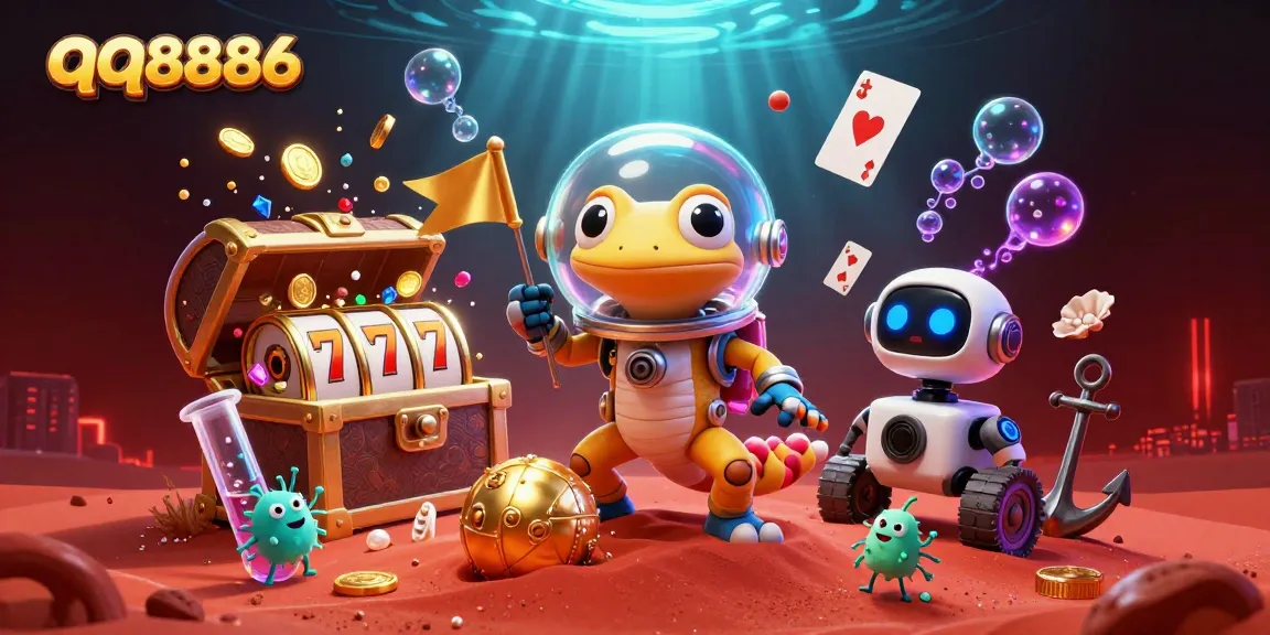 Engage in thrilling adventures with qq8886 at a vibrant alien casino, where treasures await!